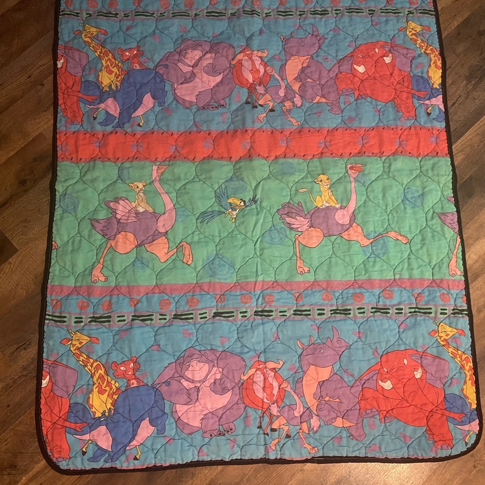 Disney Lion King Toddler Quilt